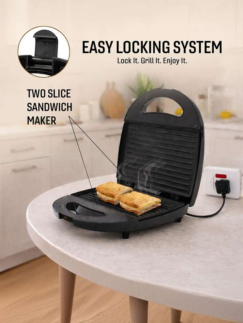 snapup easygrill sandwich maker 750w - 22598461 -  Standard Image - 8