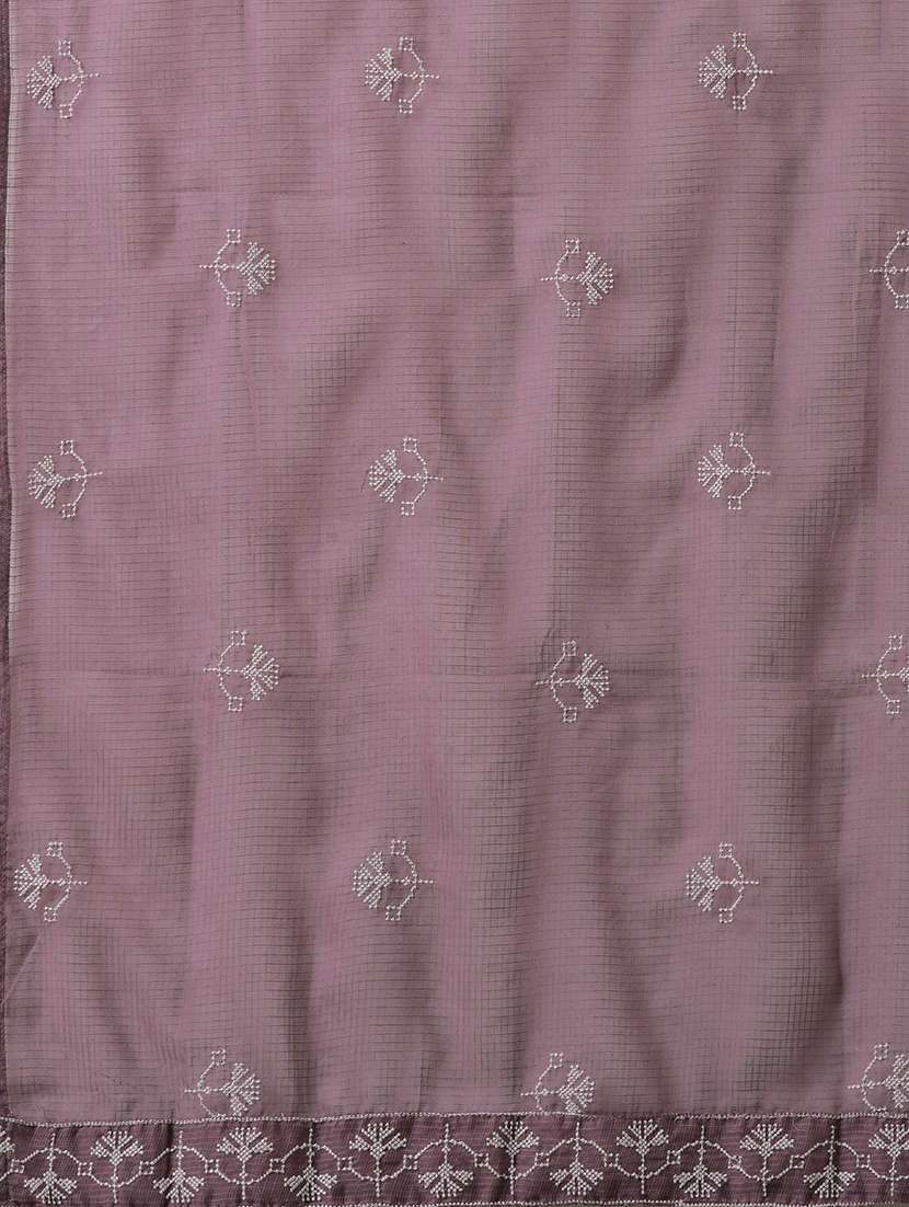 women embroidered three quarter sleeves kurta pant set with dupatta - 22601156 -  Standard Image - 5