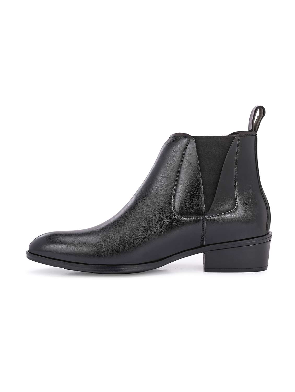 men black slip on boot - 22602466 -  Standard Image - 3