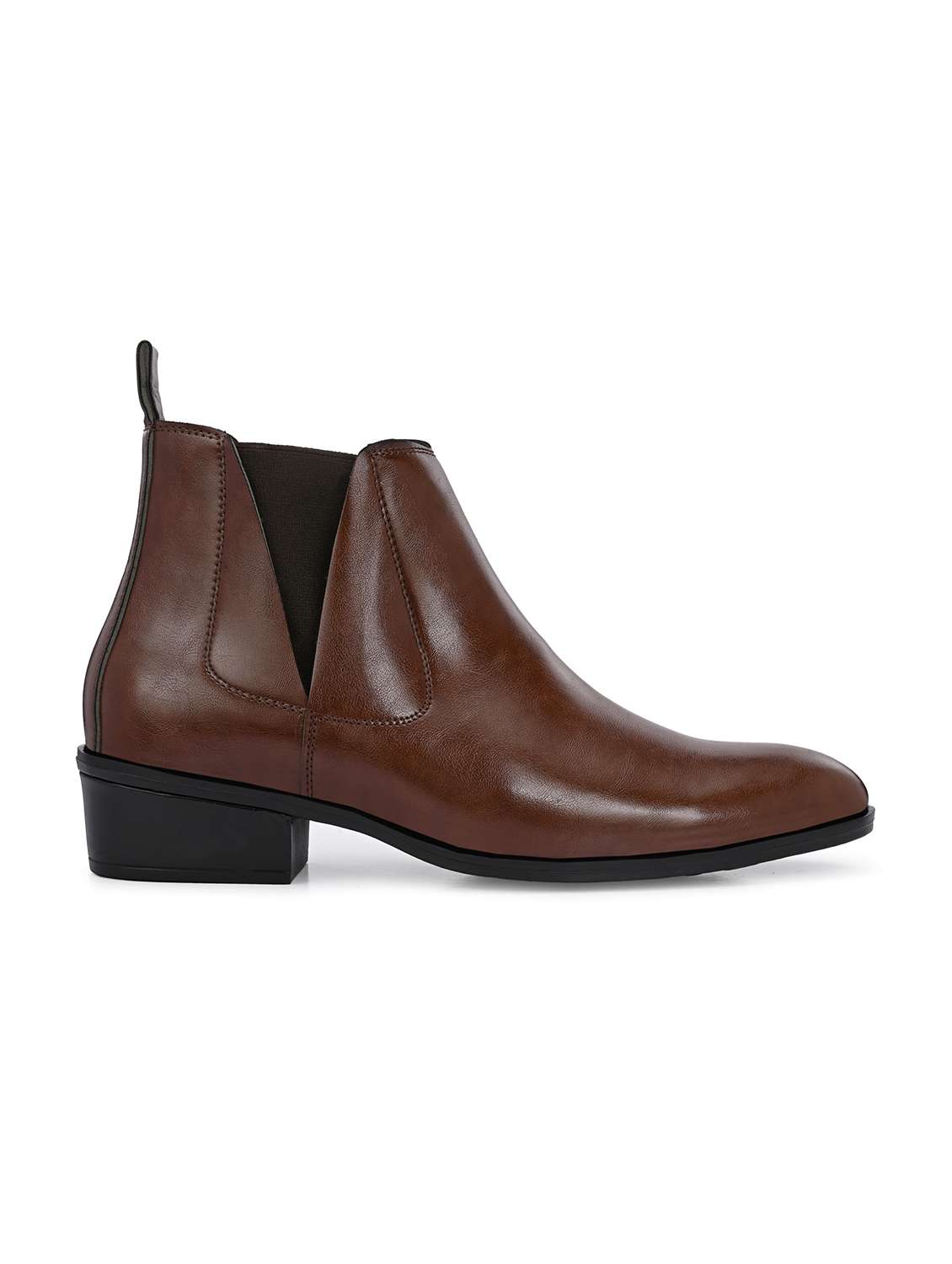 Men Brown Slip On Boot - 22602467 -  Standard Image - 3