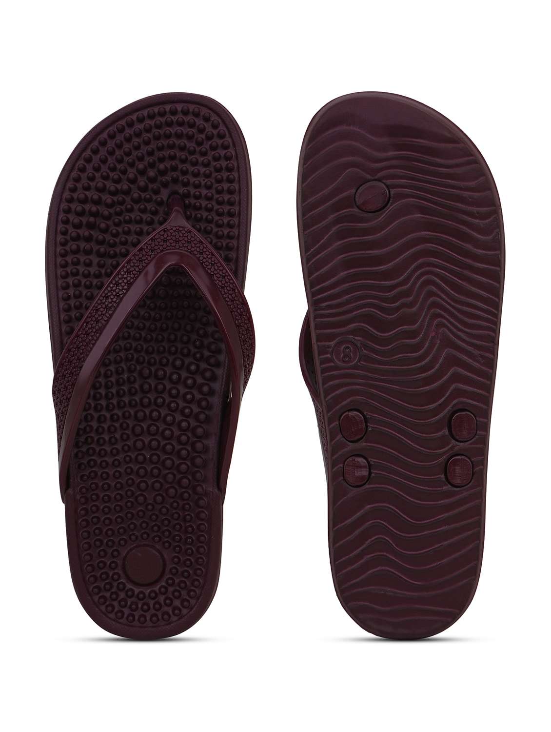 women textured toe separator flip flop - 22602705 -  Standard Image - 5