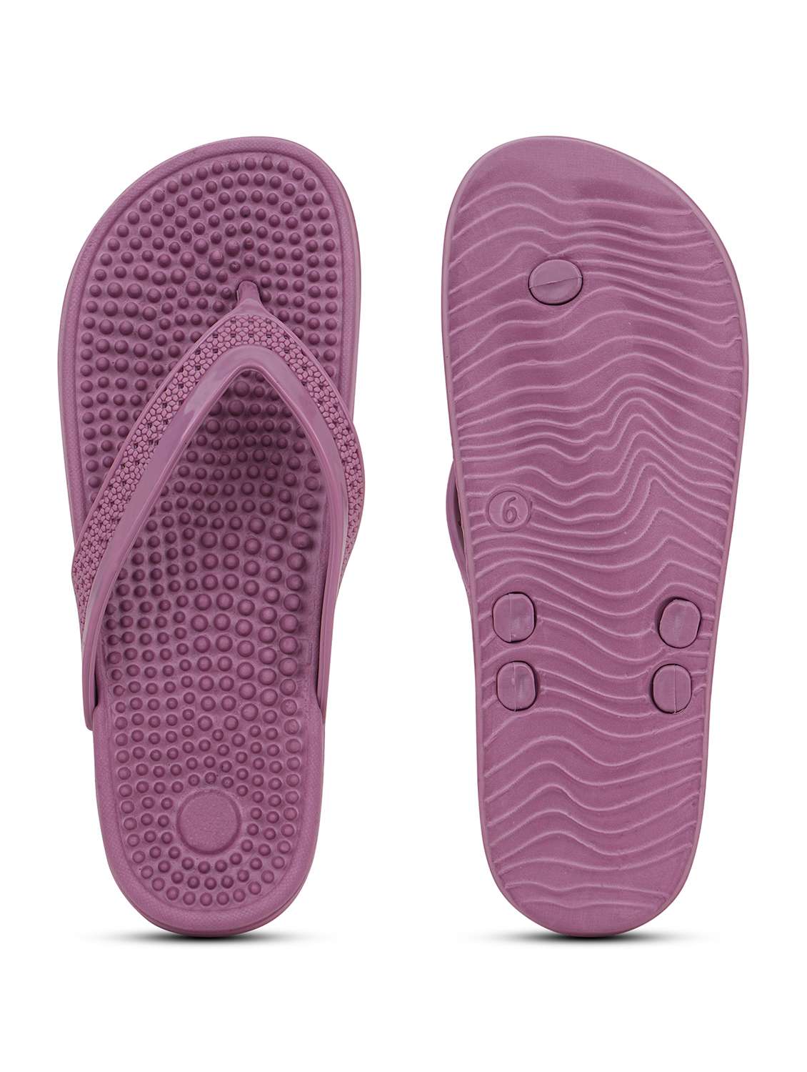 Women Textured Toe Separator Flip Flop - 22602706 -  Standard Image - 5
