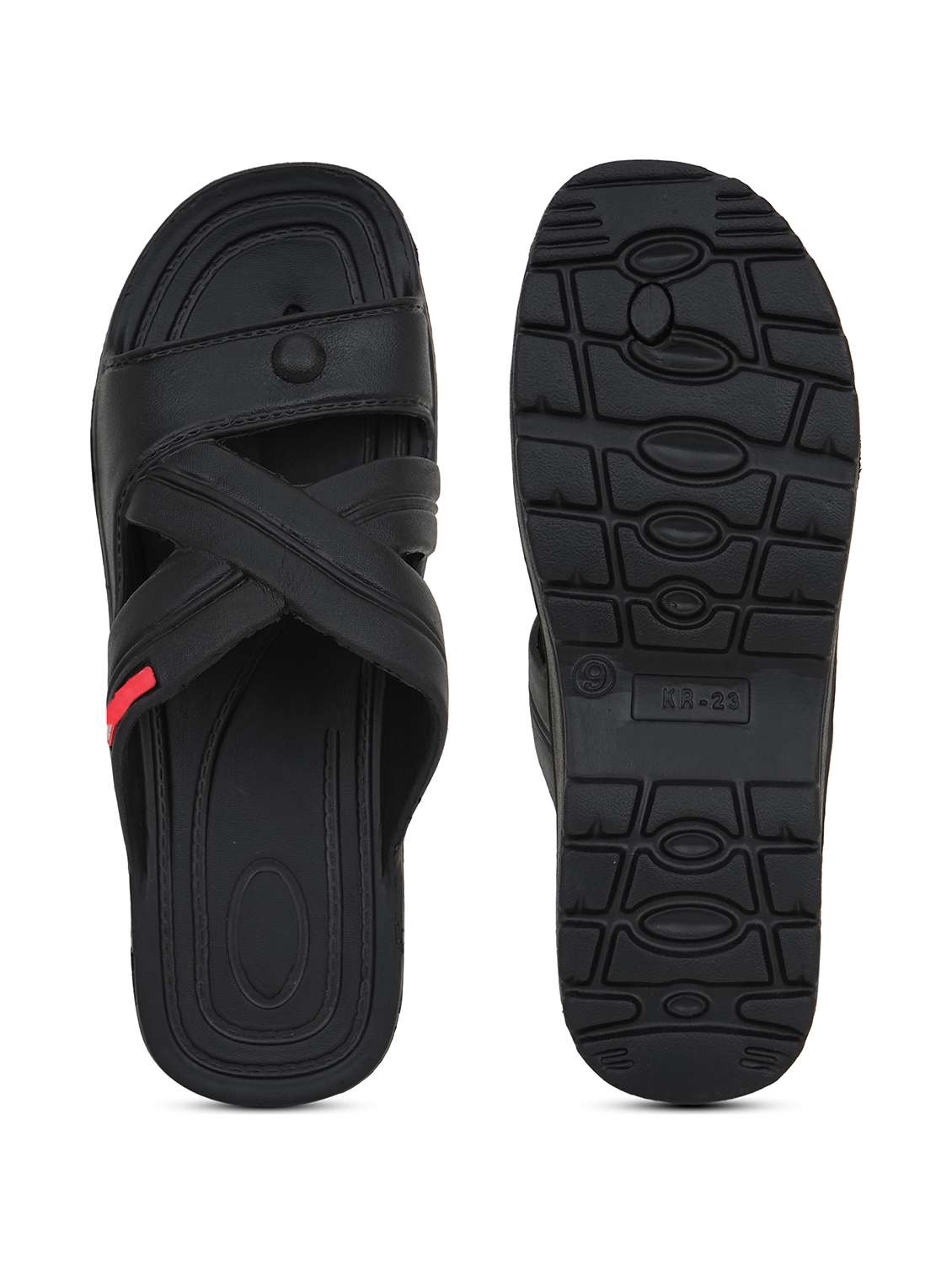 men solid toe separator flip flop - 22602727 -  Standard Image - 5