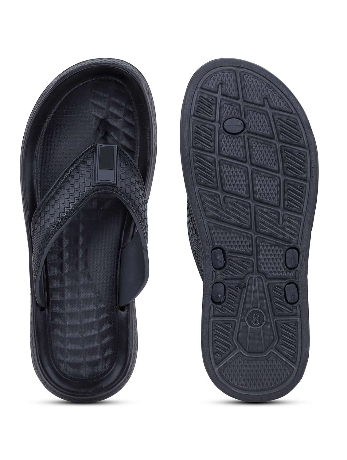 men solid toe separator slipper - 22602742 -  Standard Image - 5