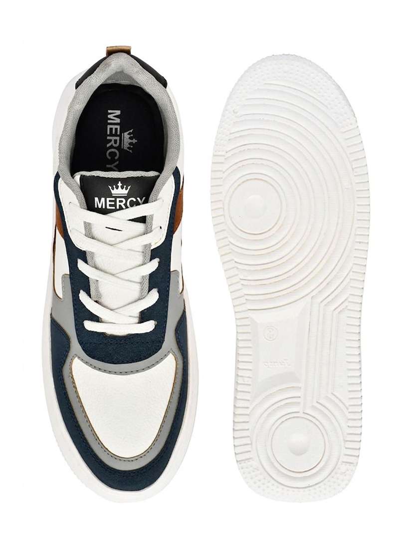 men color block lace up sneaker - 22602861 -  Standard Image - 3