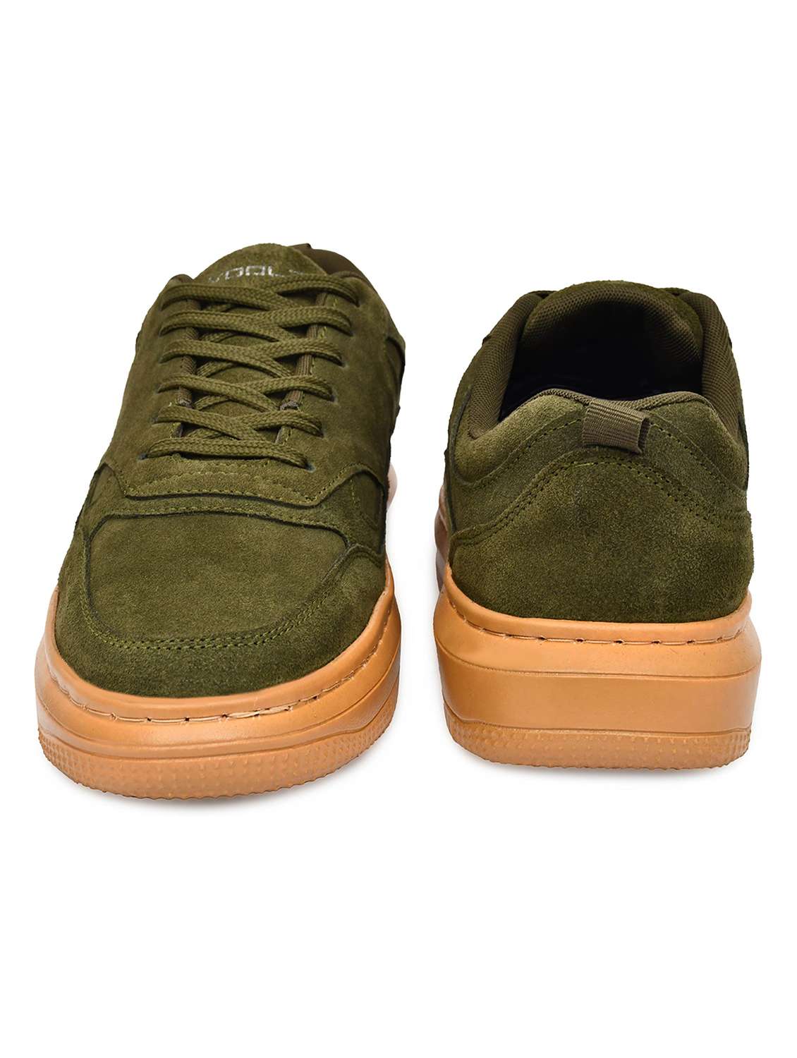men solid lace up sneaker - 22602864 -  Standard Image - 3