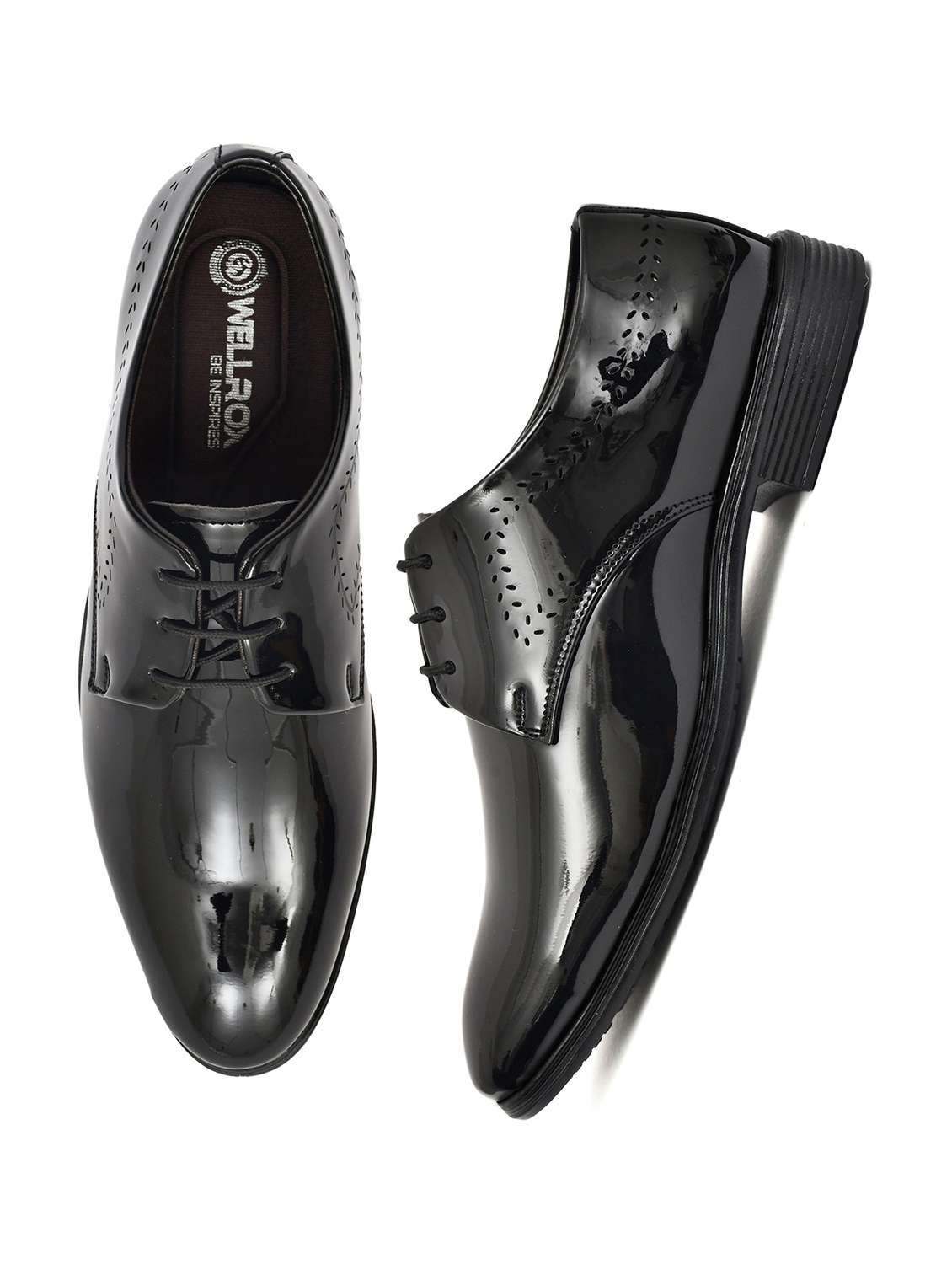 men black lace-up oxford - 22602879 -  Standard Image - 3