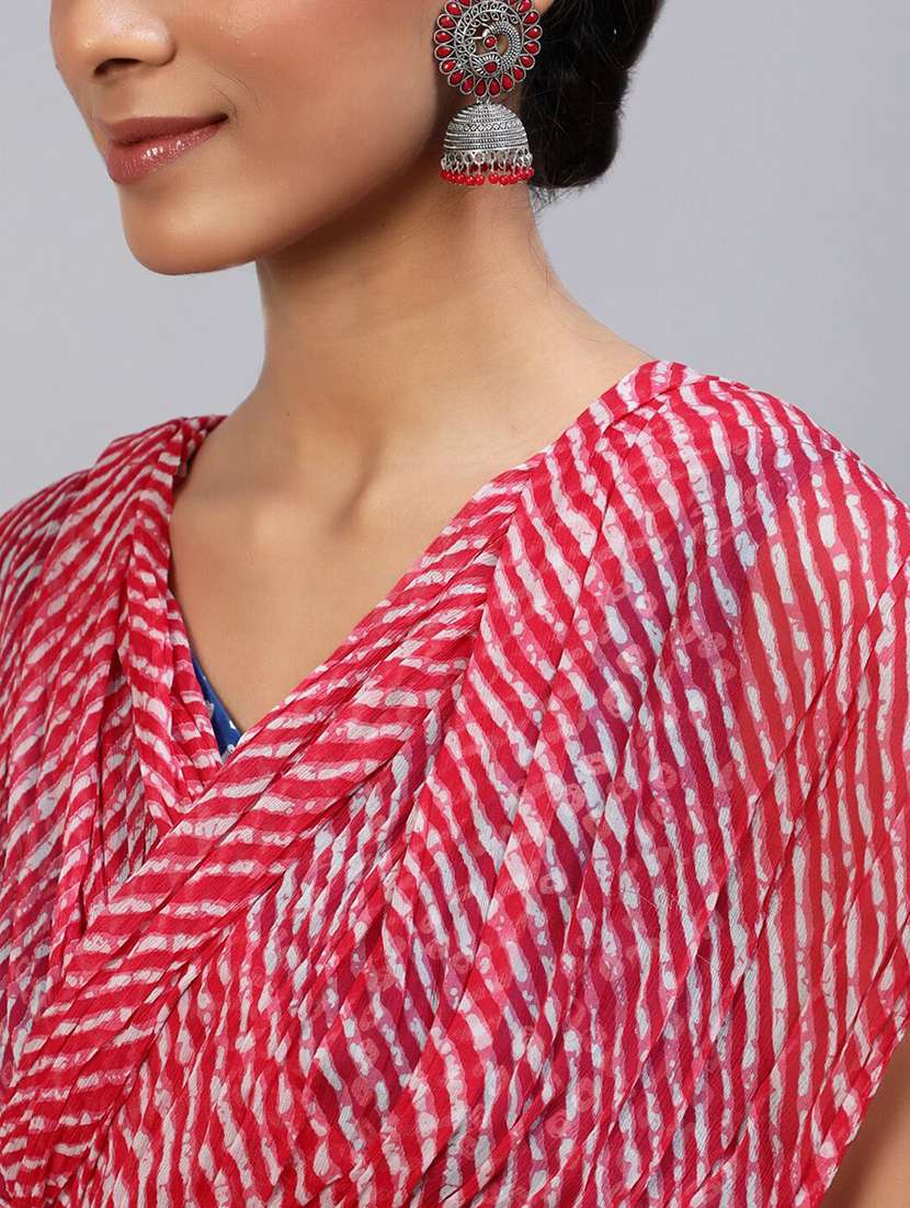 women printed sleeveless leehnga choli set - 22603127 -  Standard Image - 5