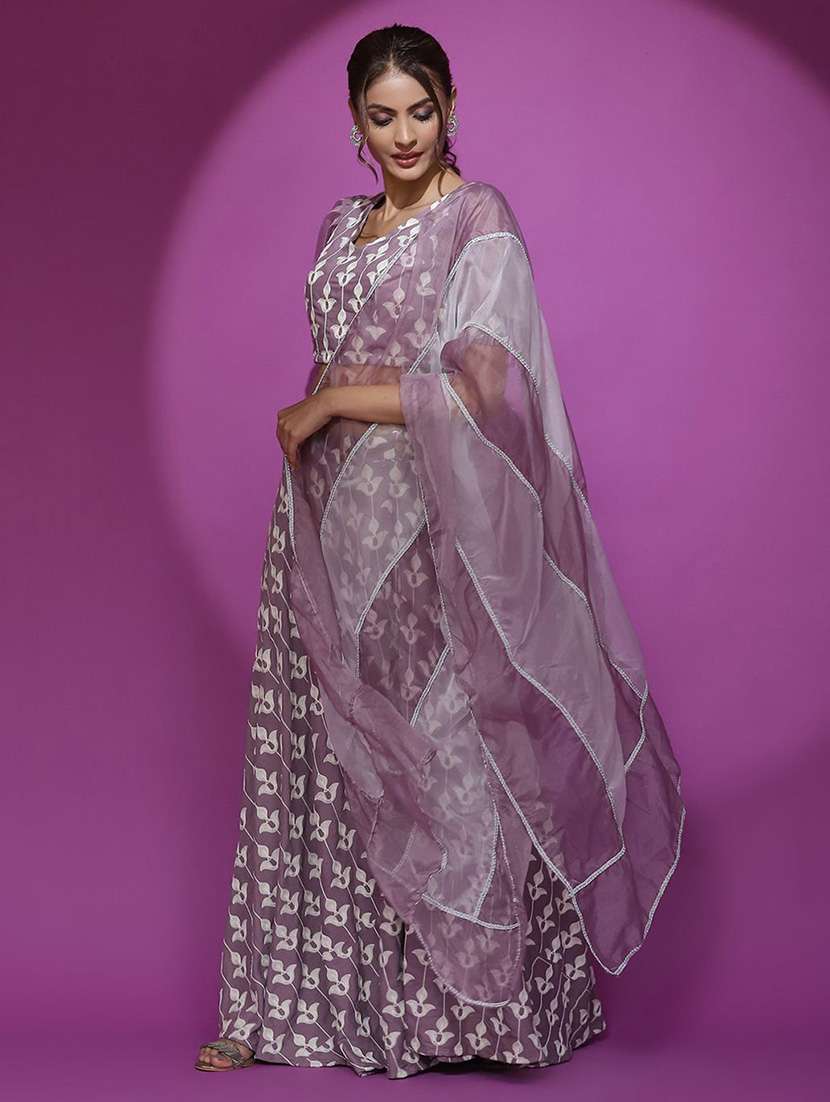 women embroidered puff sleeves lehenga choli set - 22603134 -  Standard Image - 3
