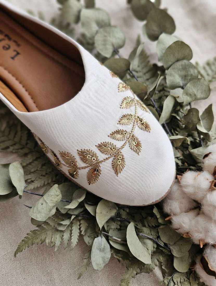 women embroidered slip on mules - 22604027 -  Standard Image - 5
