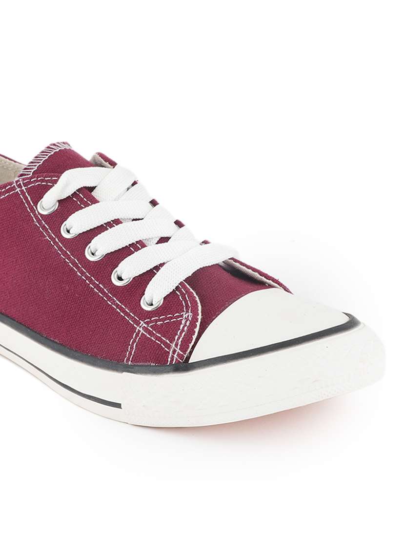 men solid lace up sneaker - 22604562 -  Standard Image - 3