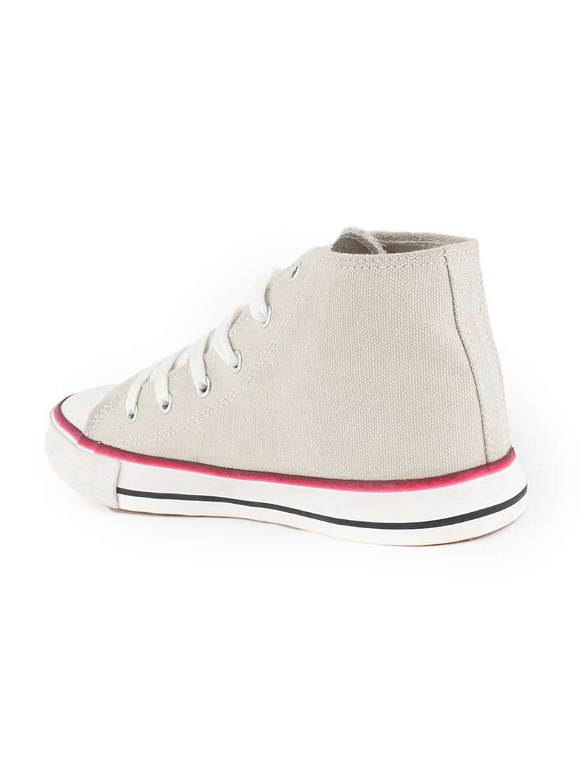 men solid lace up sneaker - 22604564 -  Standard Image - 3