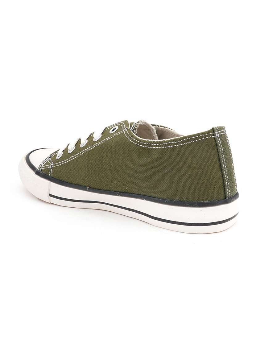 men solid lace up sneaker - 22604566 -  Standard Image - 3
