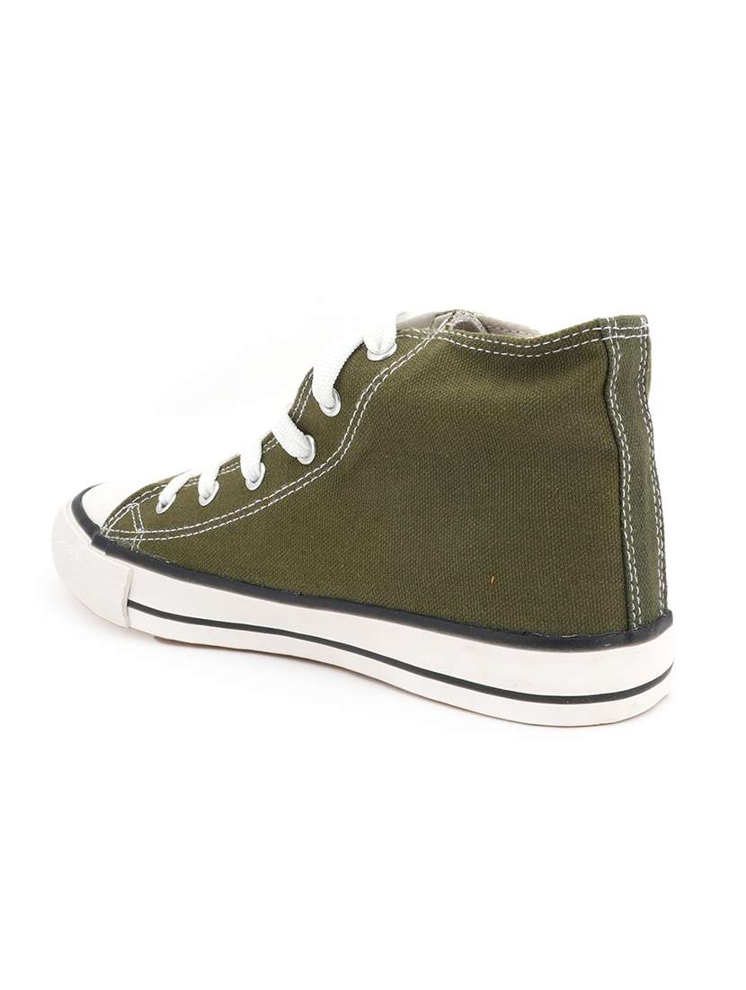 men solid lace up sneaker - 22604568 -  Standard Image - 3