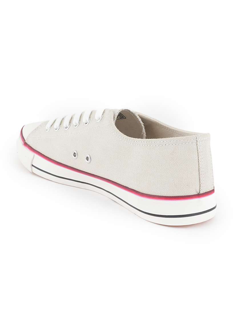 men solid lace up sneaker - 22604571 -  Standard Image - 3