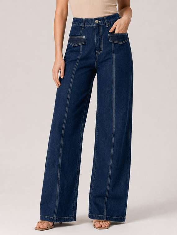 blue denim jeans