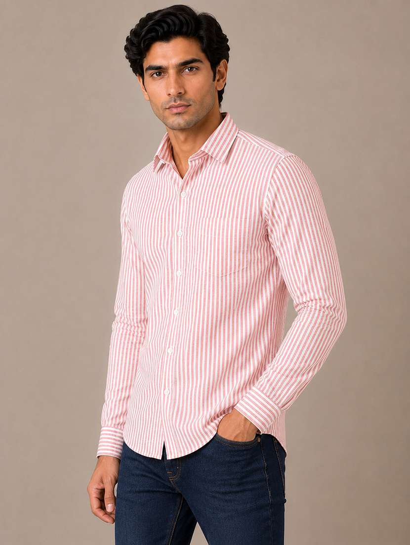 Men Printed Long Sleeves Regular Fit Shirt - 22606400 -  Standard Image - 3