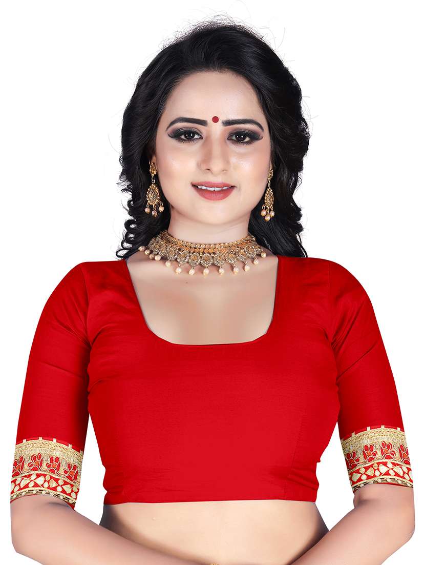 women bandhani printed half and half saree with blouse - 22606475 -  Standard Image - 3