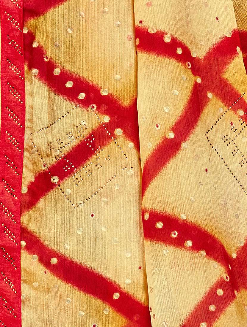 women printed embellished saree with blouse - 22606724 -  Standard Image - 3