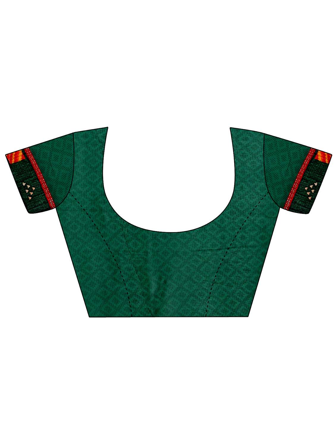 Women Printed Casual Wear Saree With Blouse - 22606732 -  Standard Image - 5