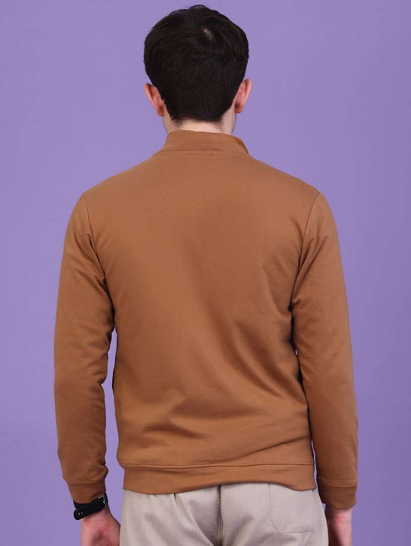 Men Solid Long Sleeves Casual Jacket - 22607302 -  Standard Image - 3