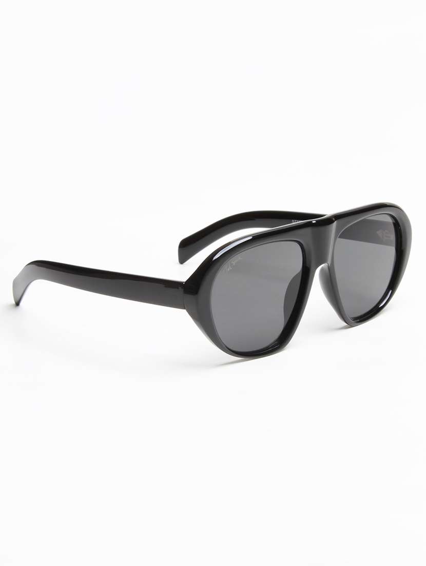 ted smith unisex brown premium italian acetate sunglasses with polarized lenses. - 22608806 -  Standard Image - 3