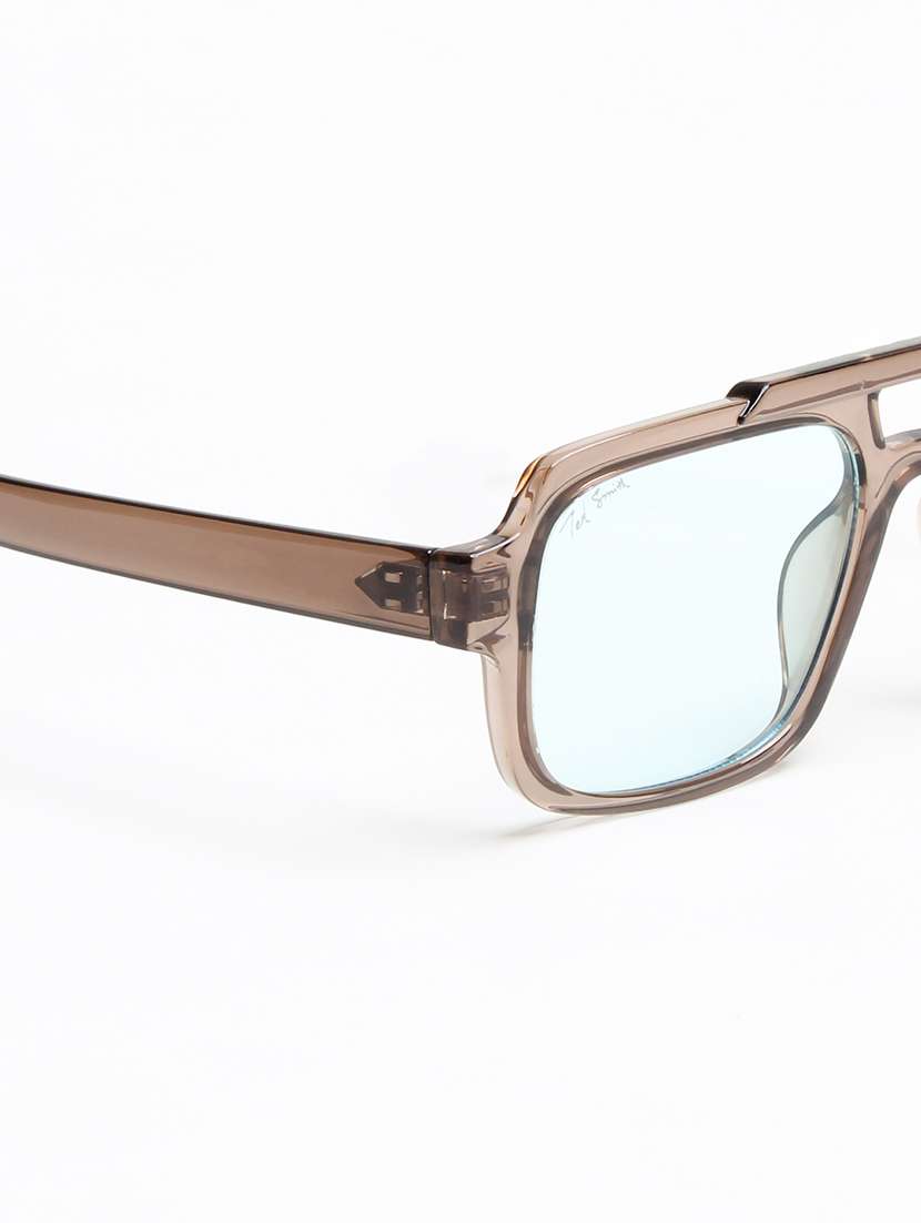 ted smith unisex candy green premium italian acetate sunglasses with polarized lenses. - 22608811 -  Standard Image - 5