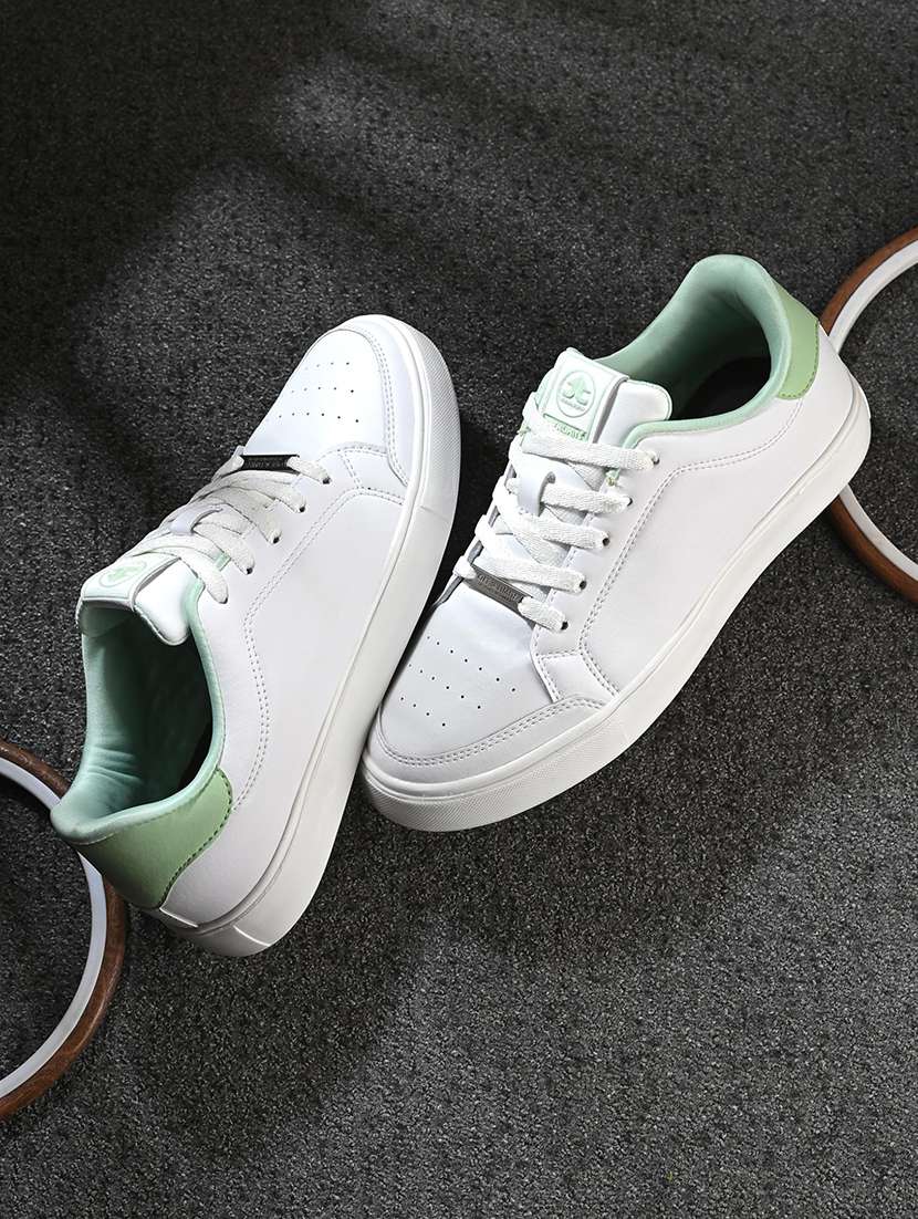 women solid lace up sneaker