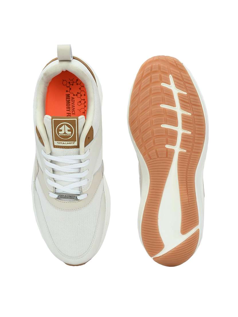 Men Textured Lace Up Sports Shoes - 22608844 -  Standard Image - 5