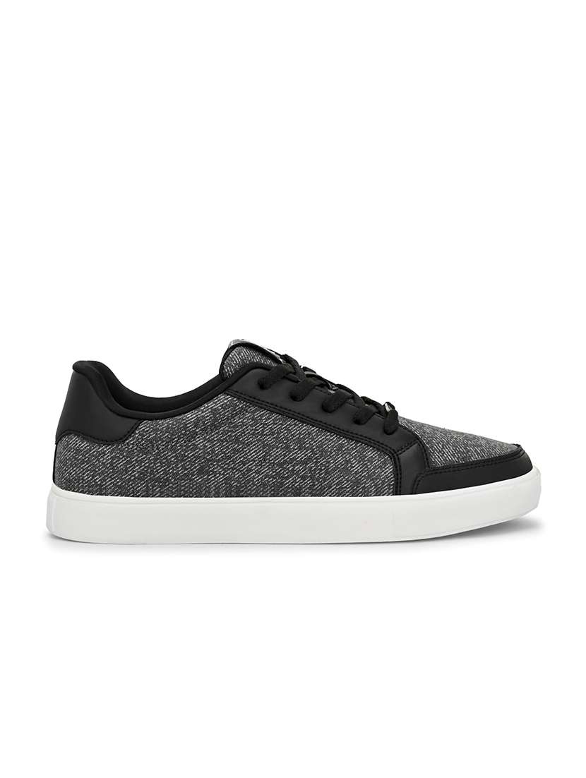 men self design lace up sneaker - 22608862 -  Standard Image - 3