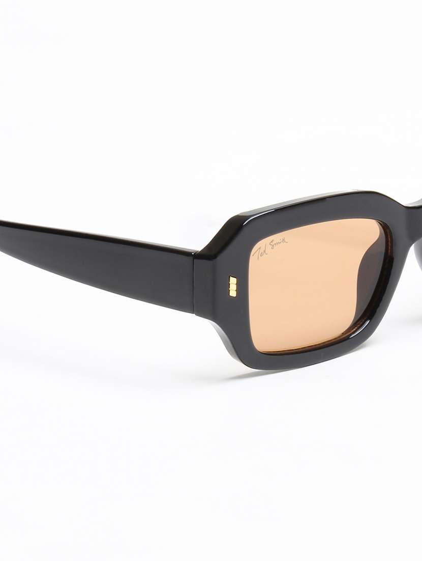 ted smith black wayfarer sunglasses full rim polycarbonate - 22609267 -  Standard Image - 5