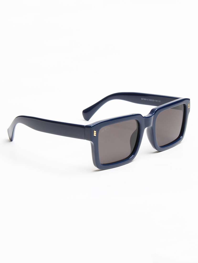 wayfarer full rim polycarbonate blue sunglasses - 22609268 -  Standard Image - 3