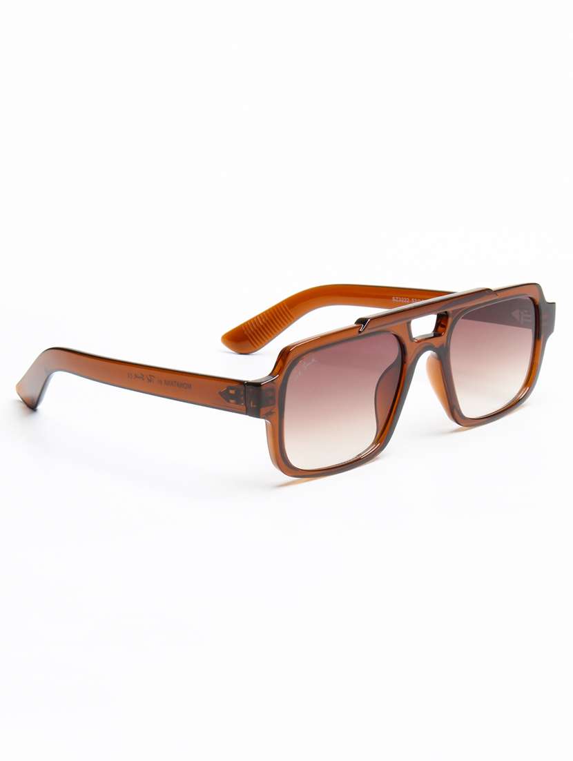 ted smith brown aviator sunglasses polycarbonate lens - 22609271 -  Standard Image - 3