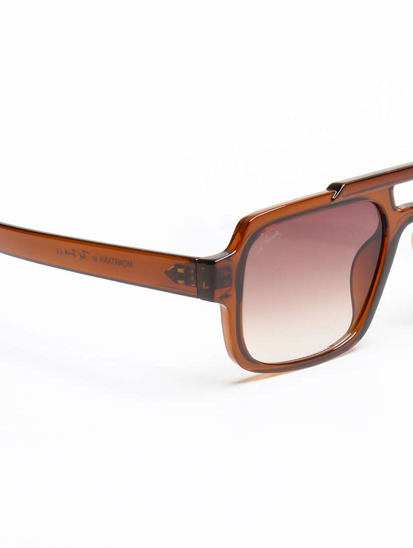 ted smith brown aviator sunglasses polycarbonate lens - 22609271 -  Standard Image - 5