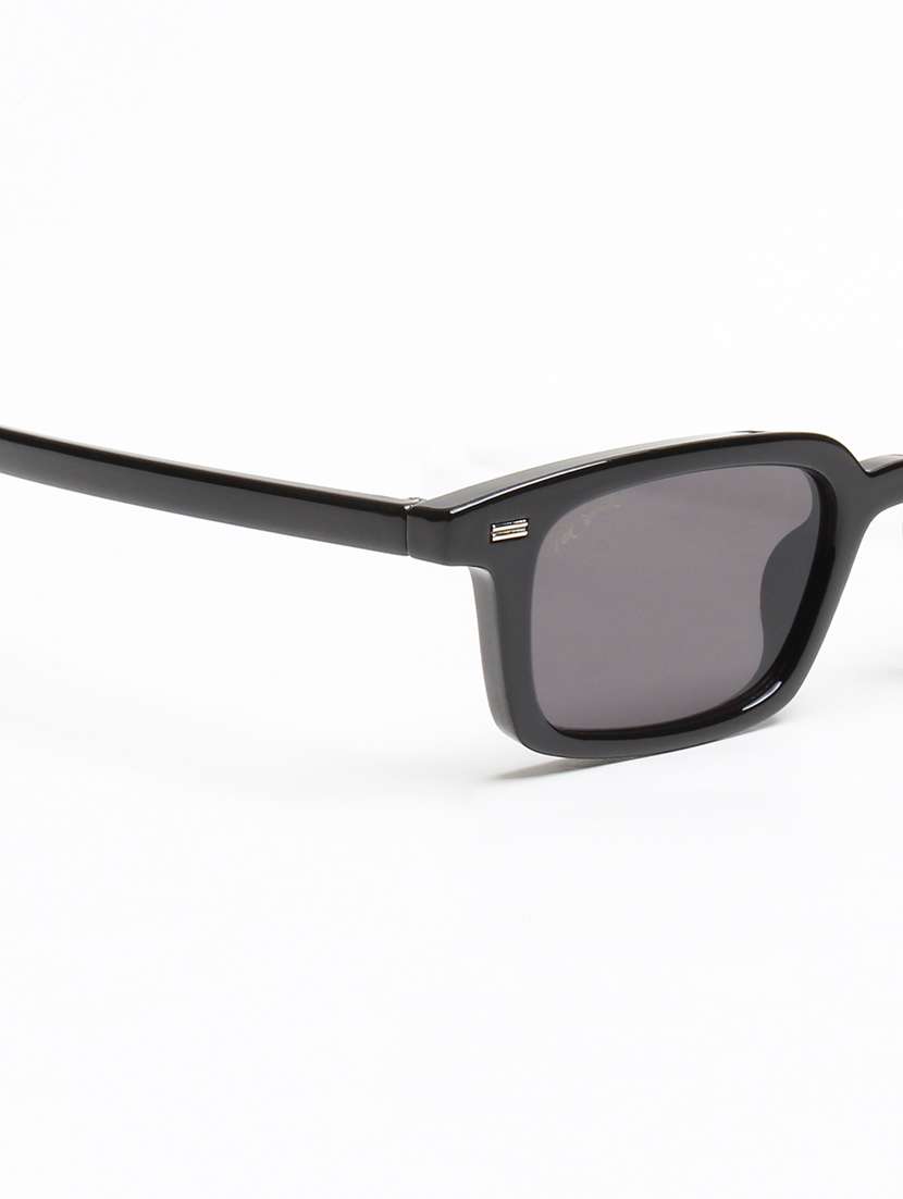 ted smith black full rim rectangle sunglasses polycarbonate lens - 22609437 -  Standard Image - 5