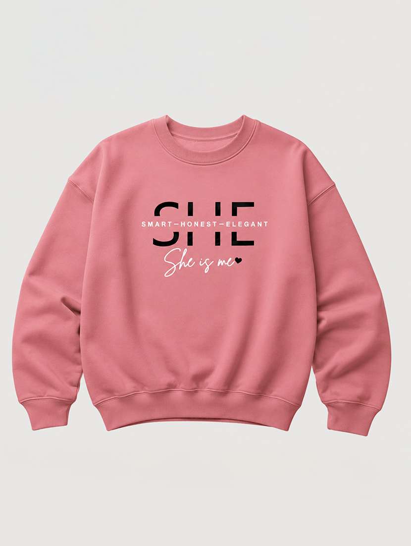 women printed long sleeves regular fit sweatshirt - 22610068 -  Standard Image - 5