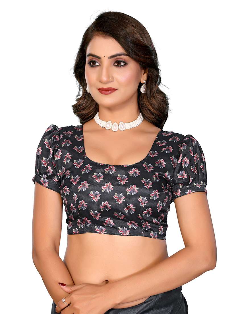 women pack of 2 printed combo saree with blouse - 22610395 -  Standard Image - 3