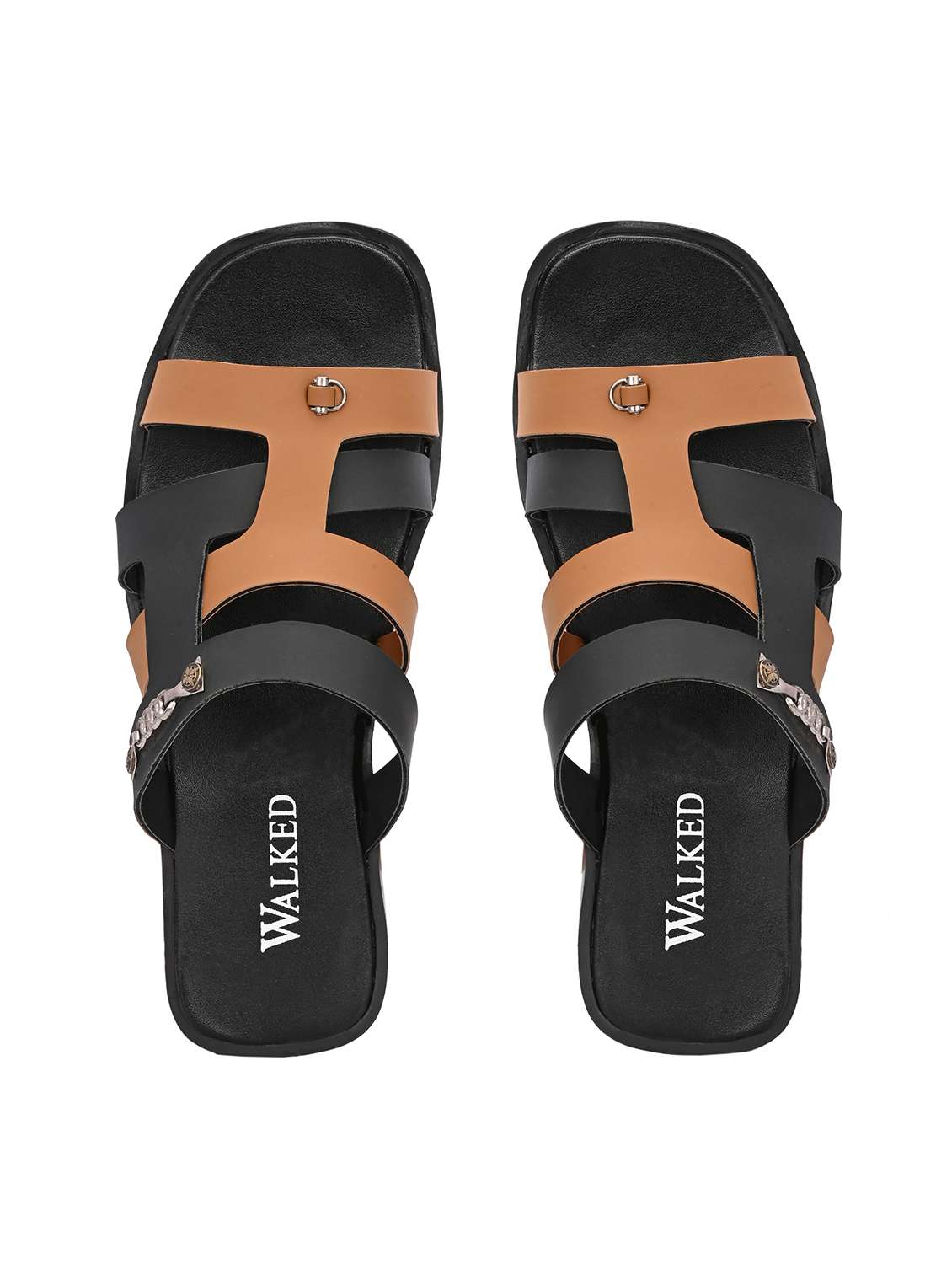 Men Colourblocked Toe Separator Sandal - 22610497 -  Standard Image - 3