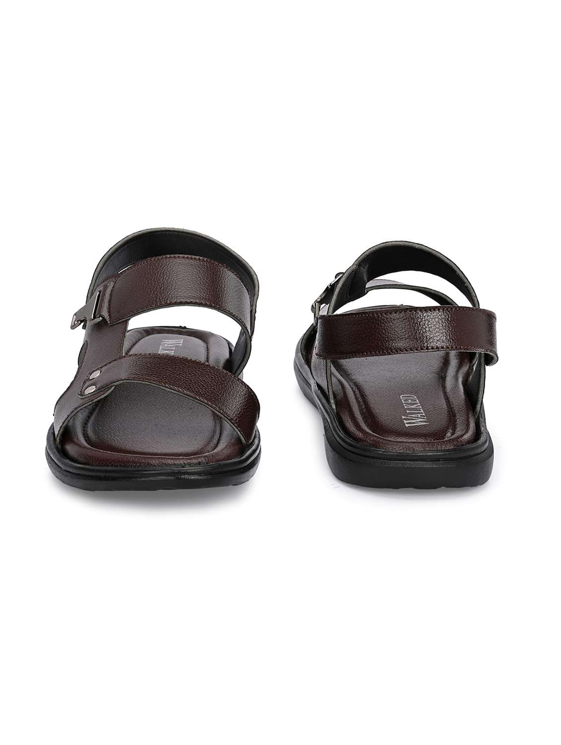 Men Textured Back Strap Sandal - 22610498 -  Standard Image - 3