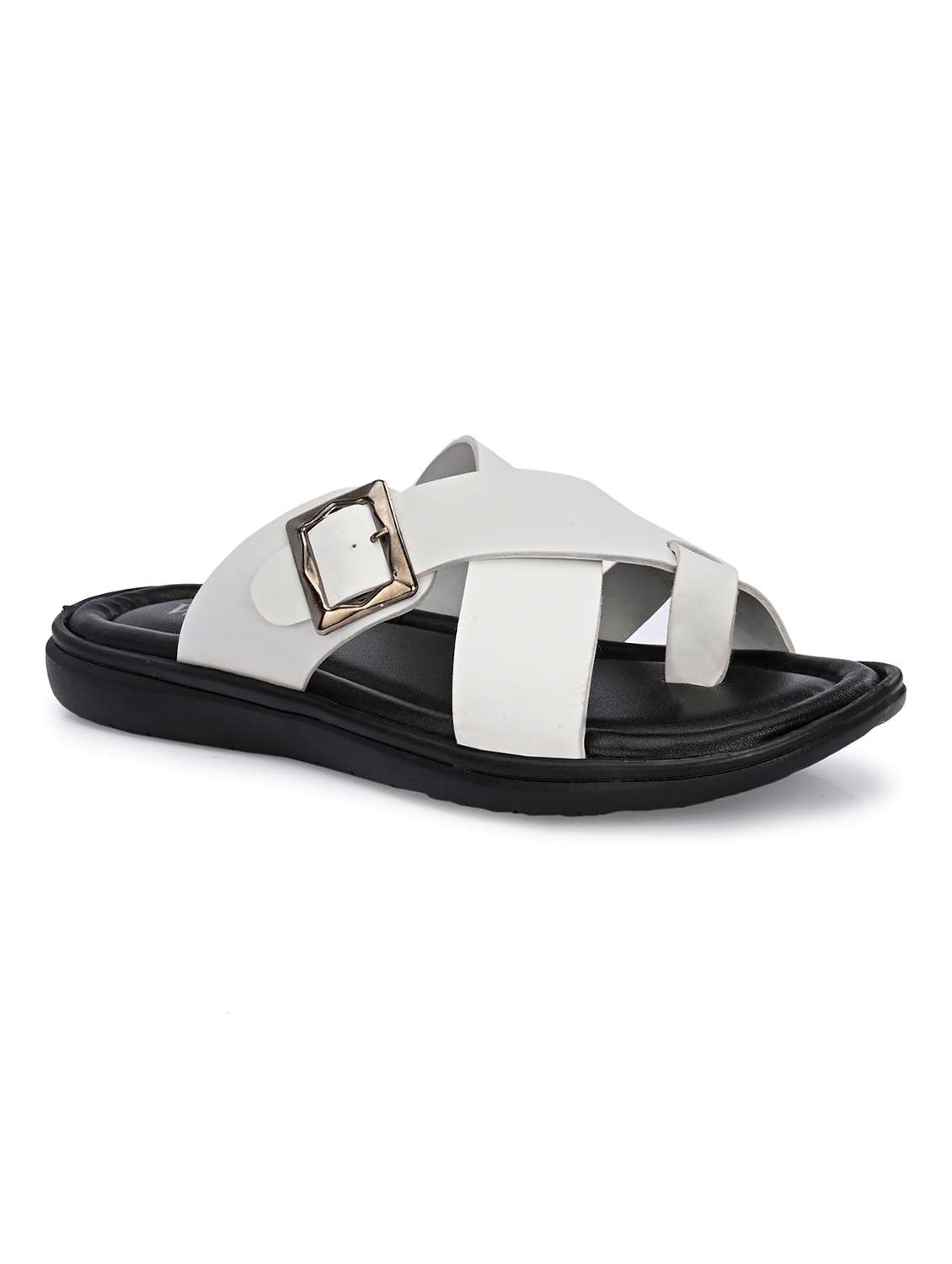 men solid one toe sandal