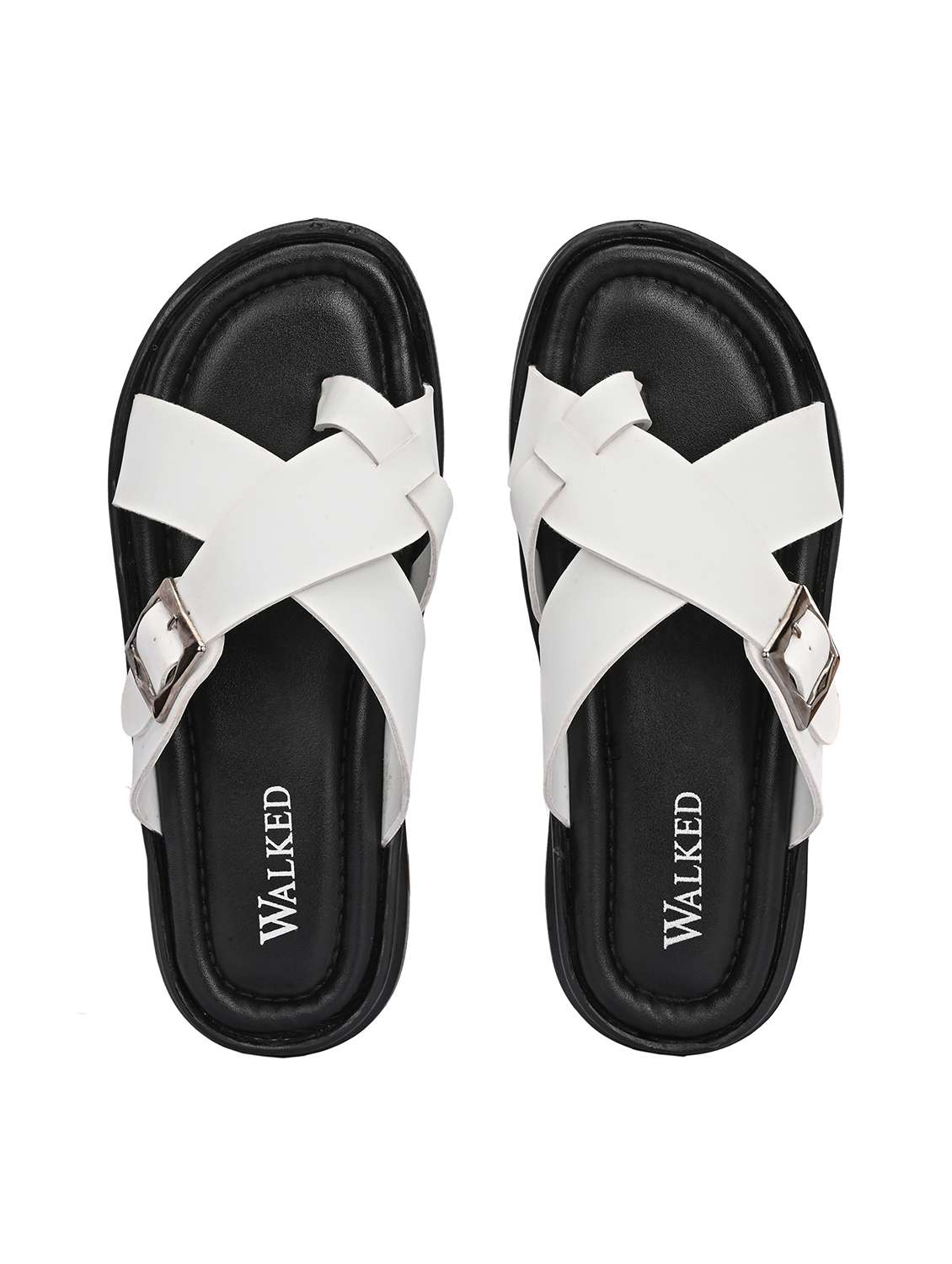 Men Solid One Toe Sandal - 22610501 -  Standard Image - 3