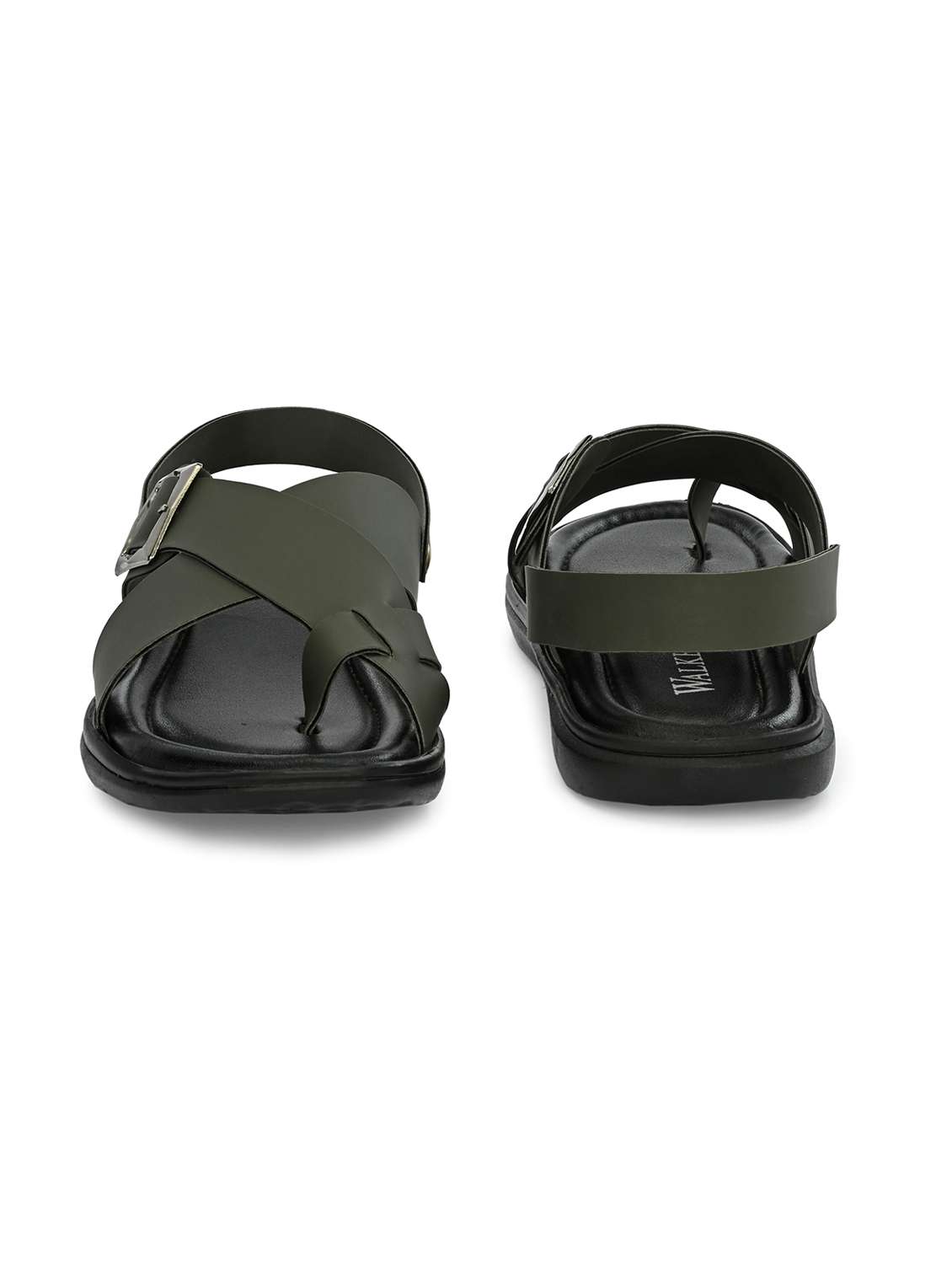 Men Solid One Toe Back Strap Sandal - 22610524 -  Standard Image - 3