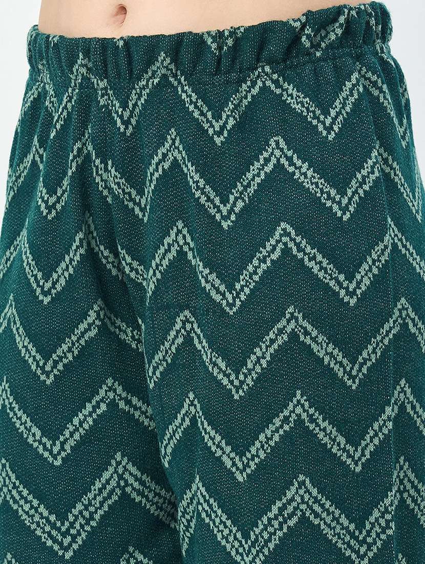 women self design long sleeves ethnic co-ord set - 22610702 -  Standard Image - 5