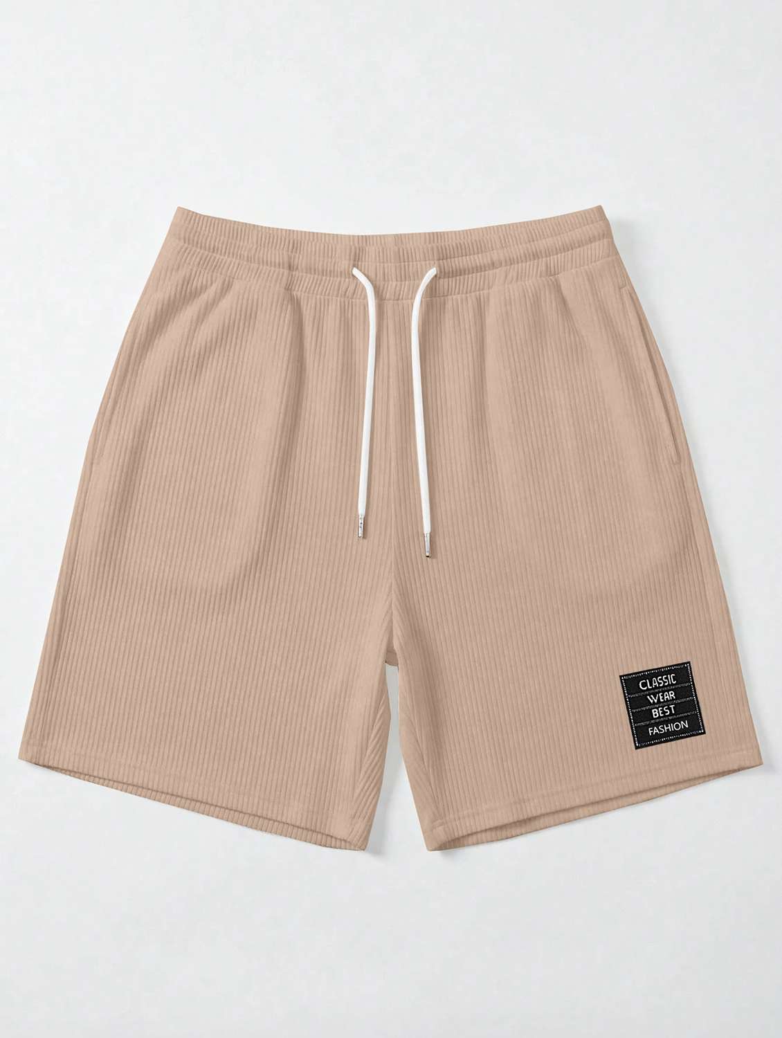 Men Self Design Mid Rise Regular Fit Shorts - 22610720 -  Standard Image - 3