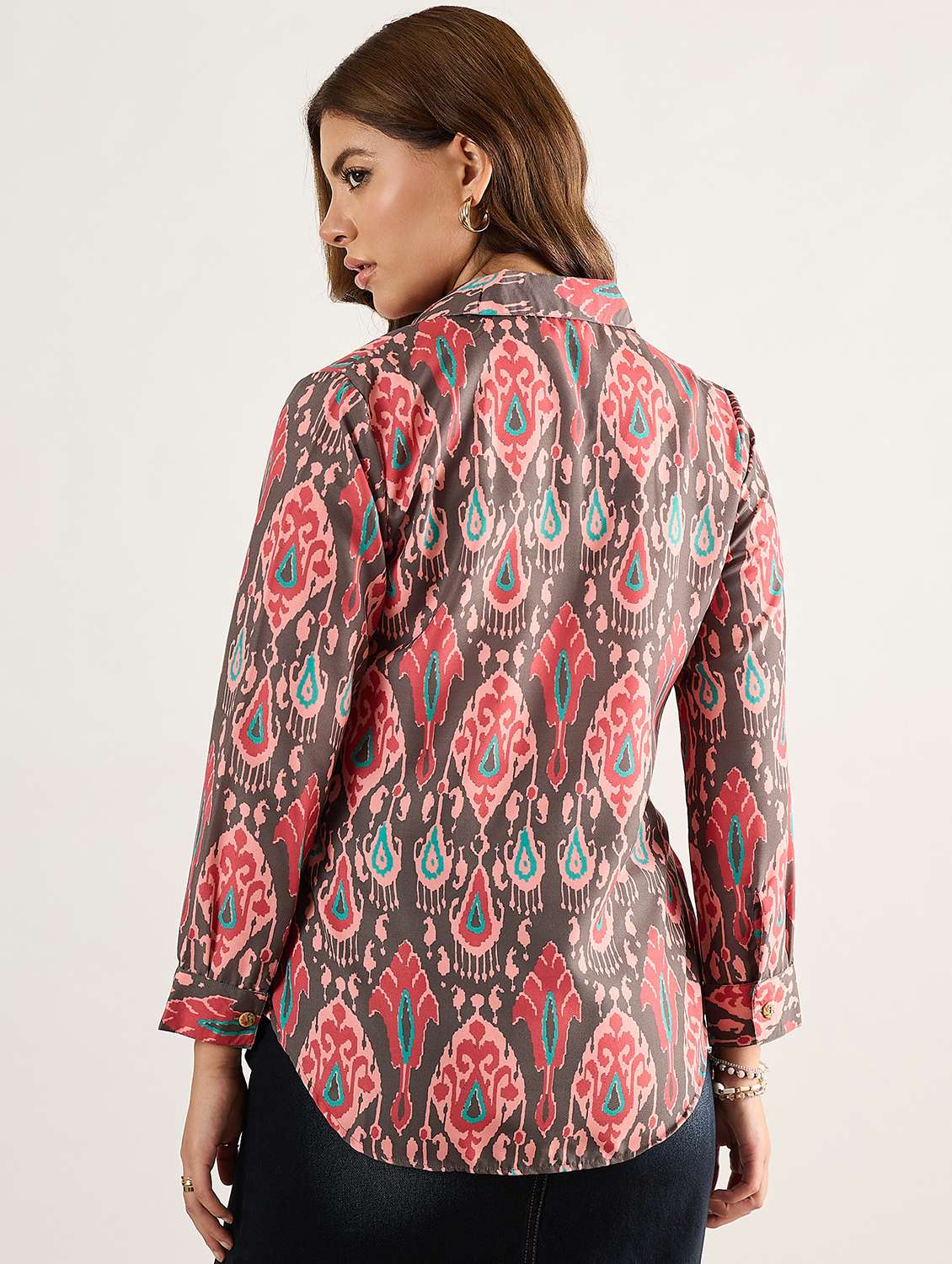 Women Printed Long Sleeves Regular Shirt - 22610799 -  Standard Image - 3