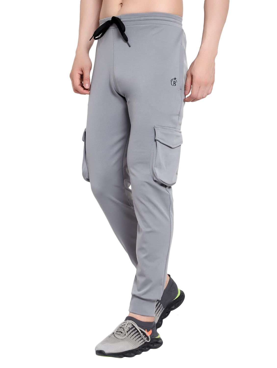 men typographic mid rise regular fit jogger - 22615228 -  Standard Image - 3