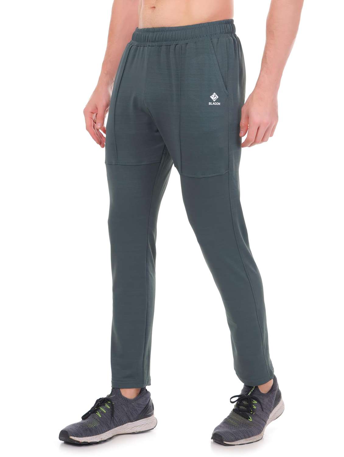 men self design mid rise regular fit track pant - 22615258 -  Standard Image - 3