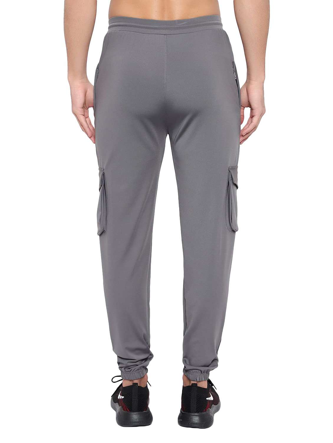 Men Solid Mid Rise Regular Fit Jogger - 22615270 -  Standard Image - 3