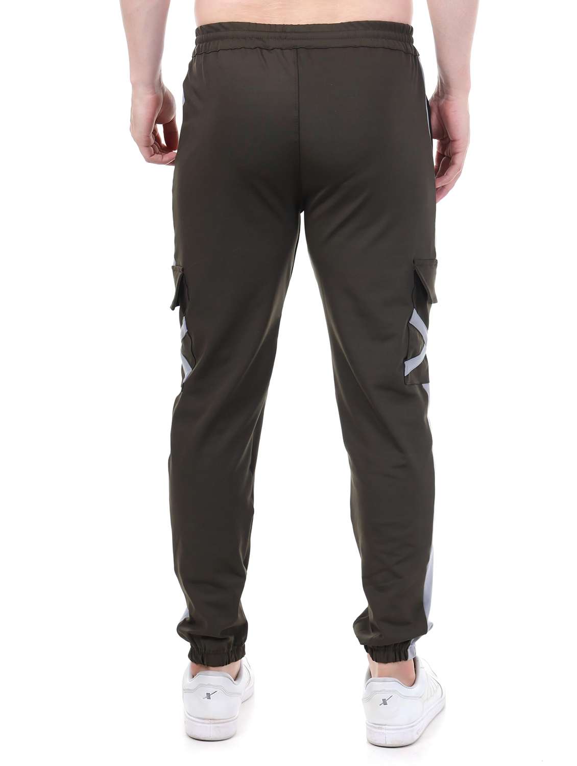 Men Side Taped Mid Rise Regular Fit Jogger - 22615277 -  Standard Image - 3