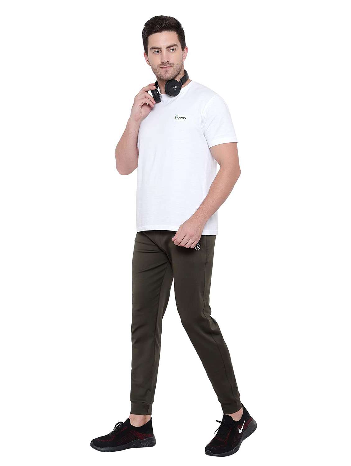 men typographic id rise regular fit jogger - 22615280 -  Standard Image - 5